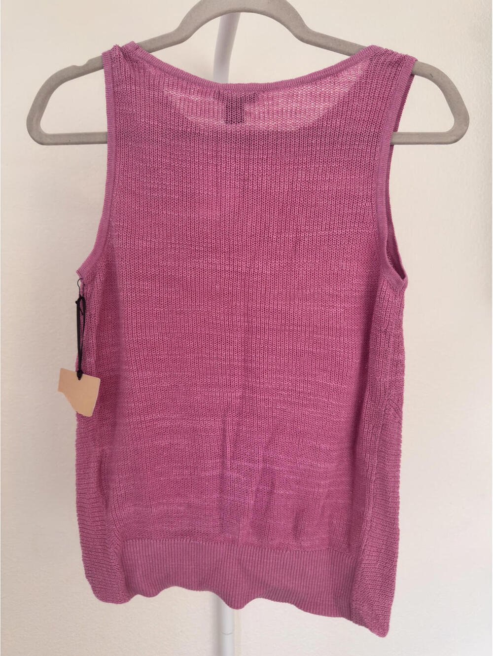 Nordstrom-Halogen-XS Pink Knit Twist Top
